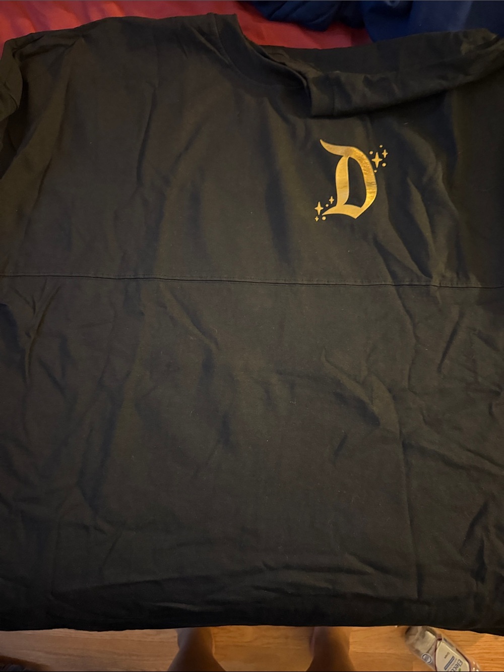 Disney Black and gold spirit jersey